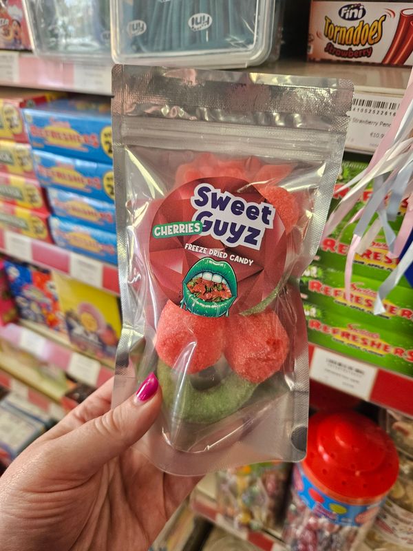 Freeze dried cherries