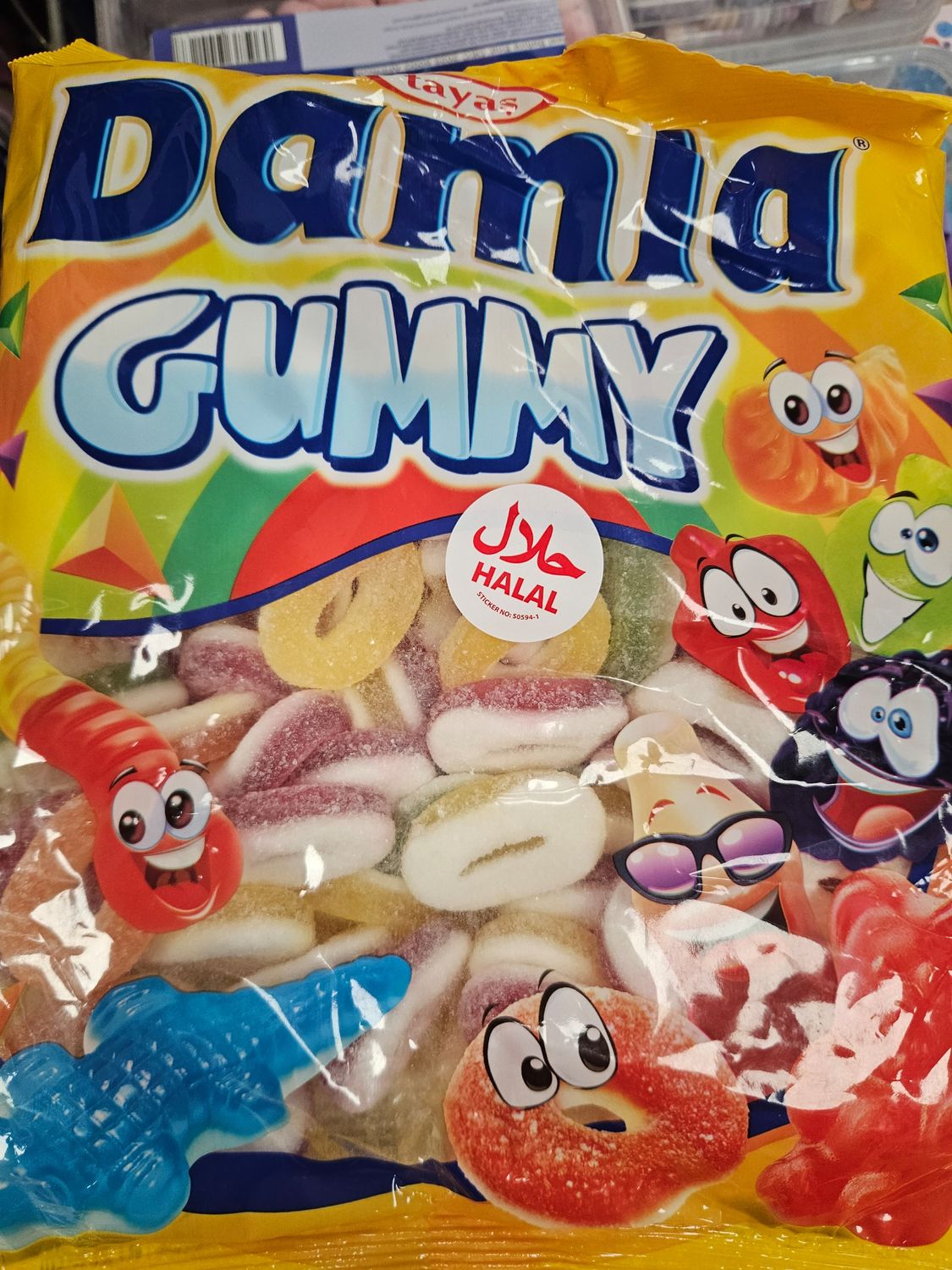 Damla assorted rings 1kg bag
