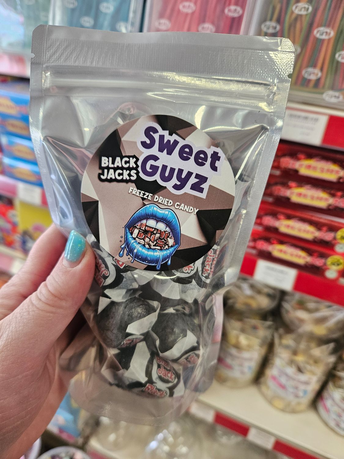 Freeze dried black jack
