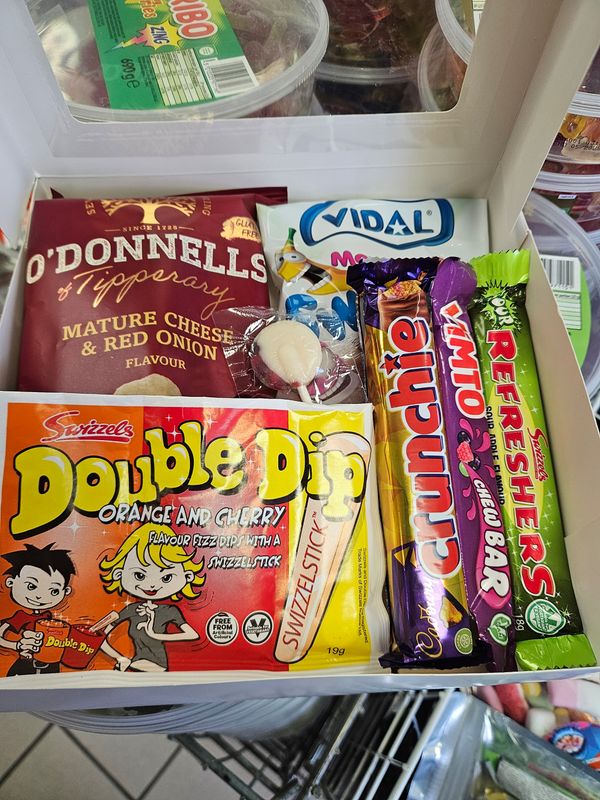 Gluten free toyshow box