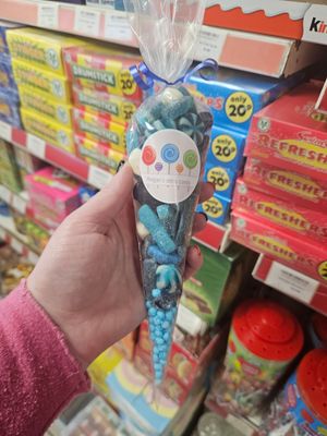 Sweet Cone Blue/white