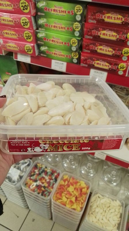 Funnykids white chocolate mice