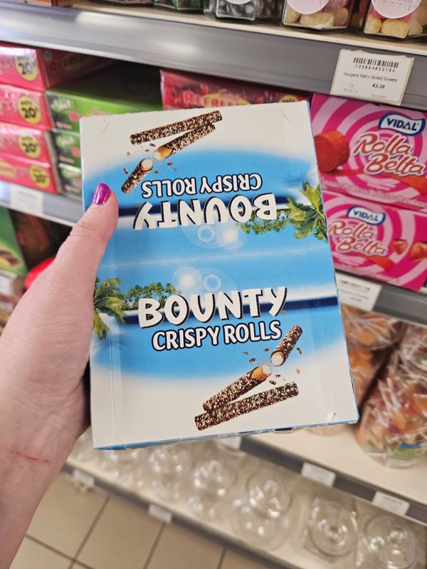 Bounty crispy roll box