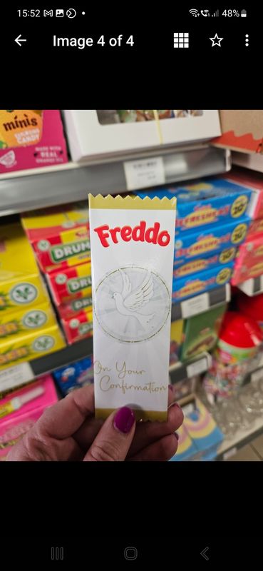 Confirmation freddo bar