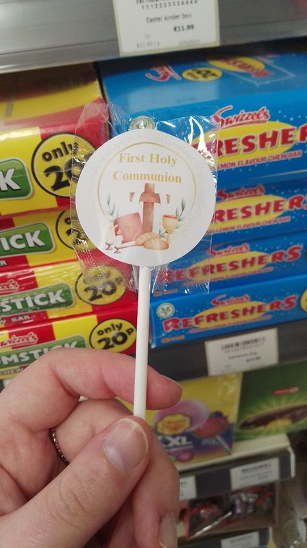 Communion lollipop single