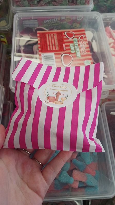 Communion Pink 100g jellies bag
