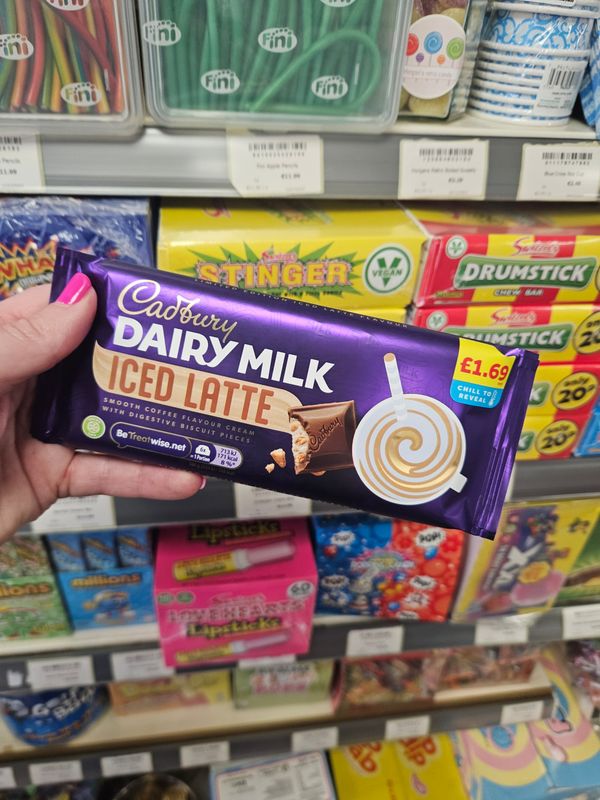 Dairymilk iced latte