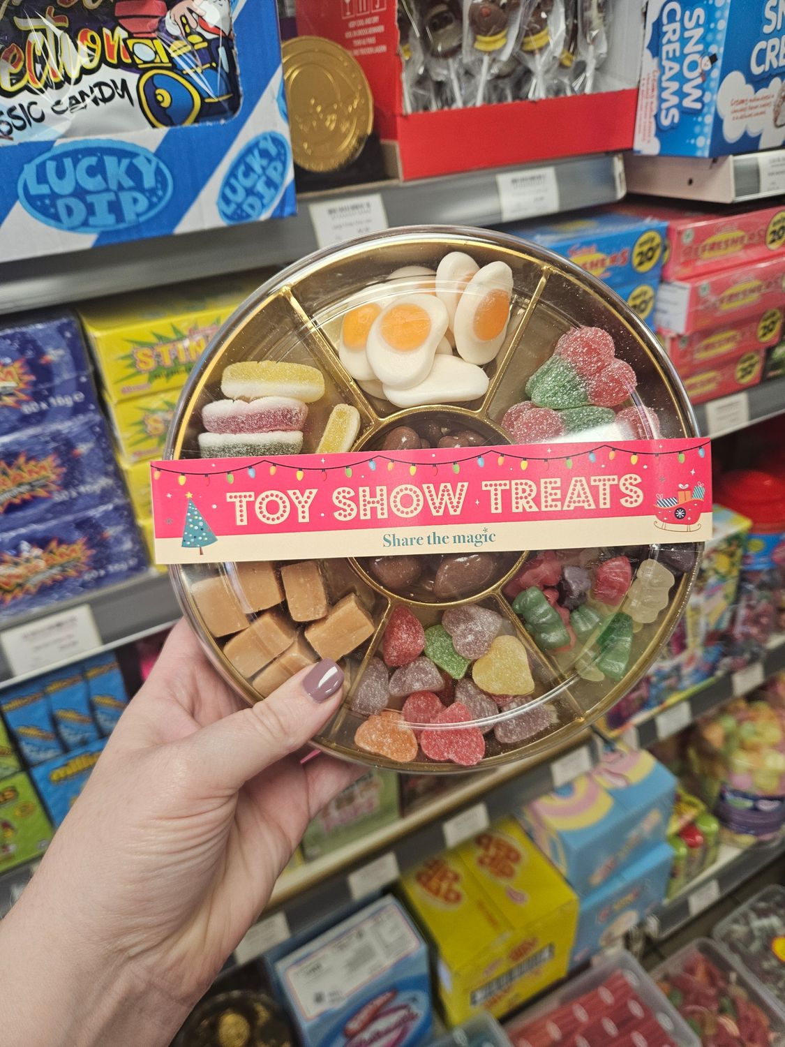 Toy Show Sweet Box Round 