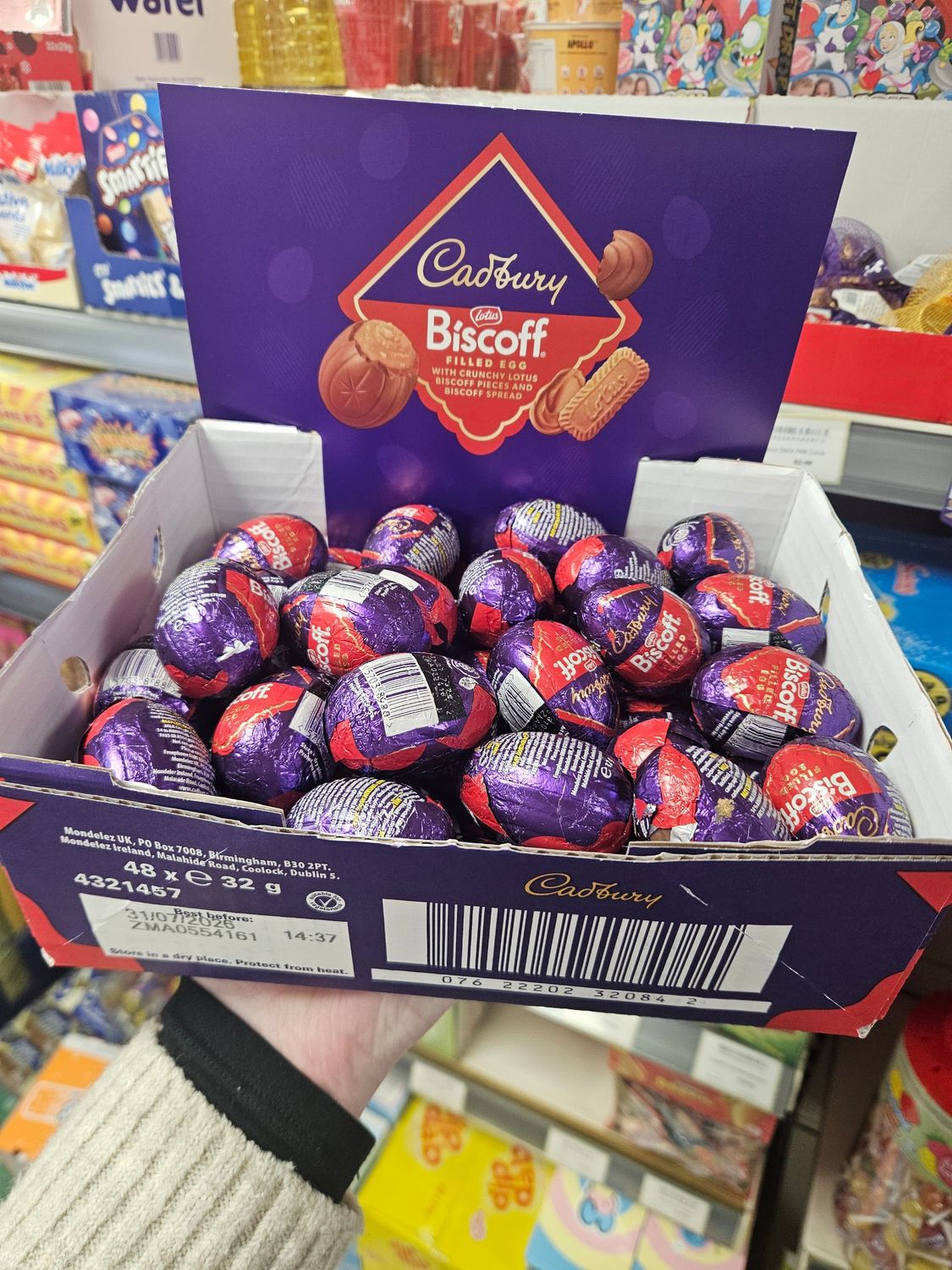 Cadbury biscoff Single egg