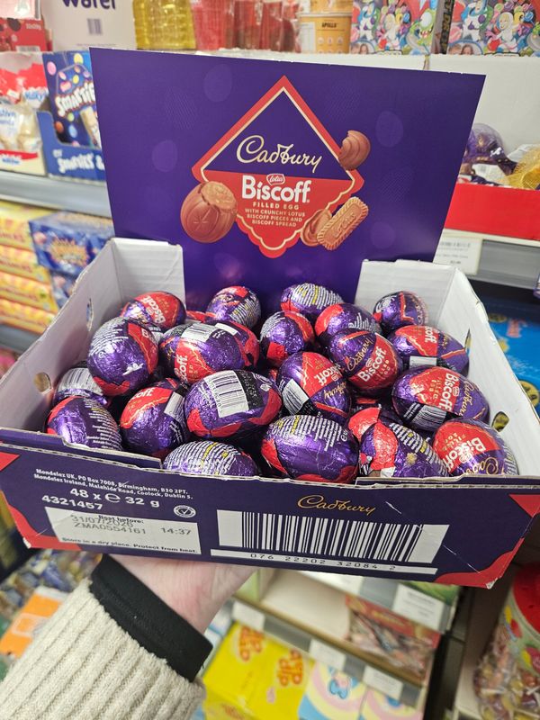 Cadbury biscoff Single egg