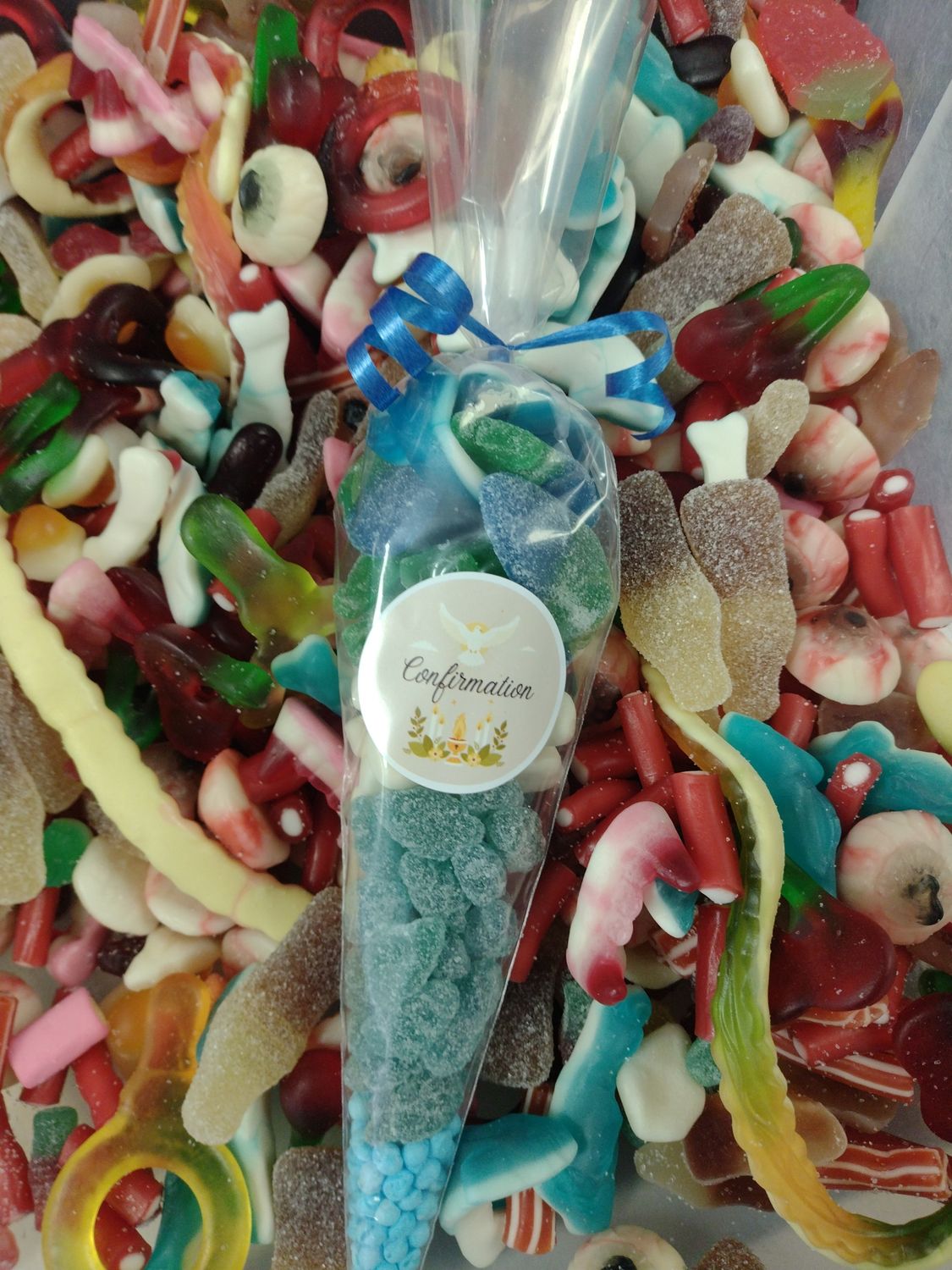 Confirmation Sweetcone blue 200g