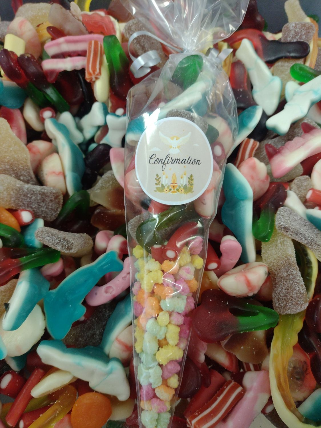 Confirmation Sweetcone colorful 200g
