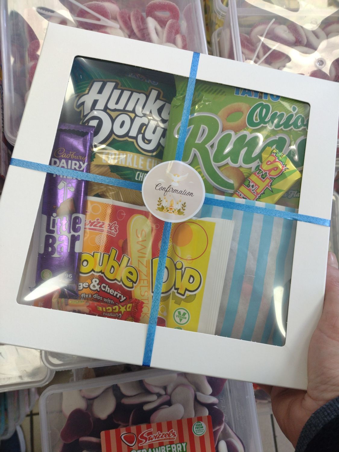 Confirmation Graze Box Blue