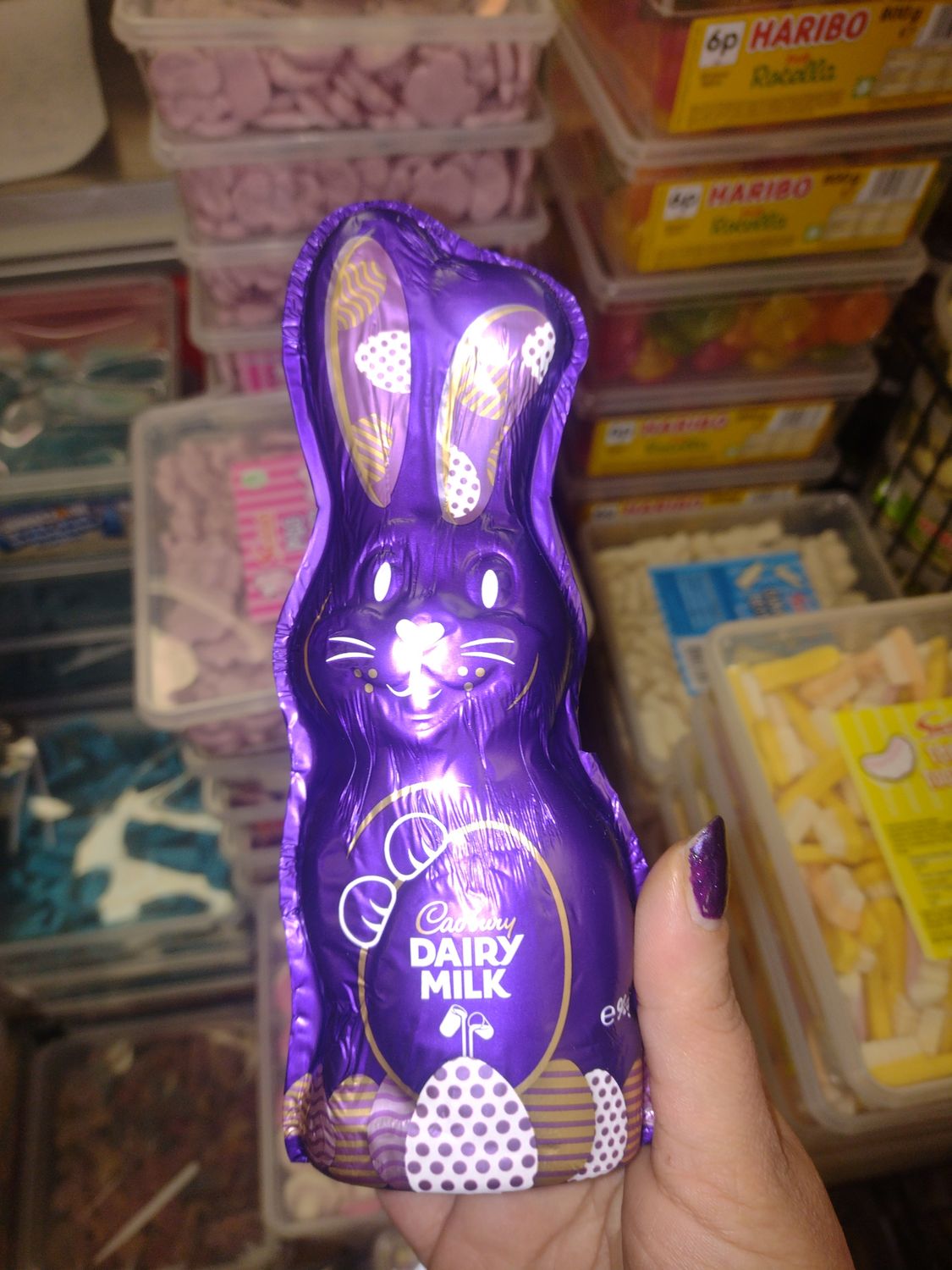 Cadbury Dairy milk bunny hollow