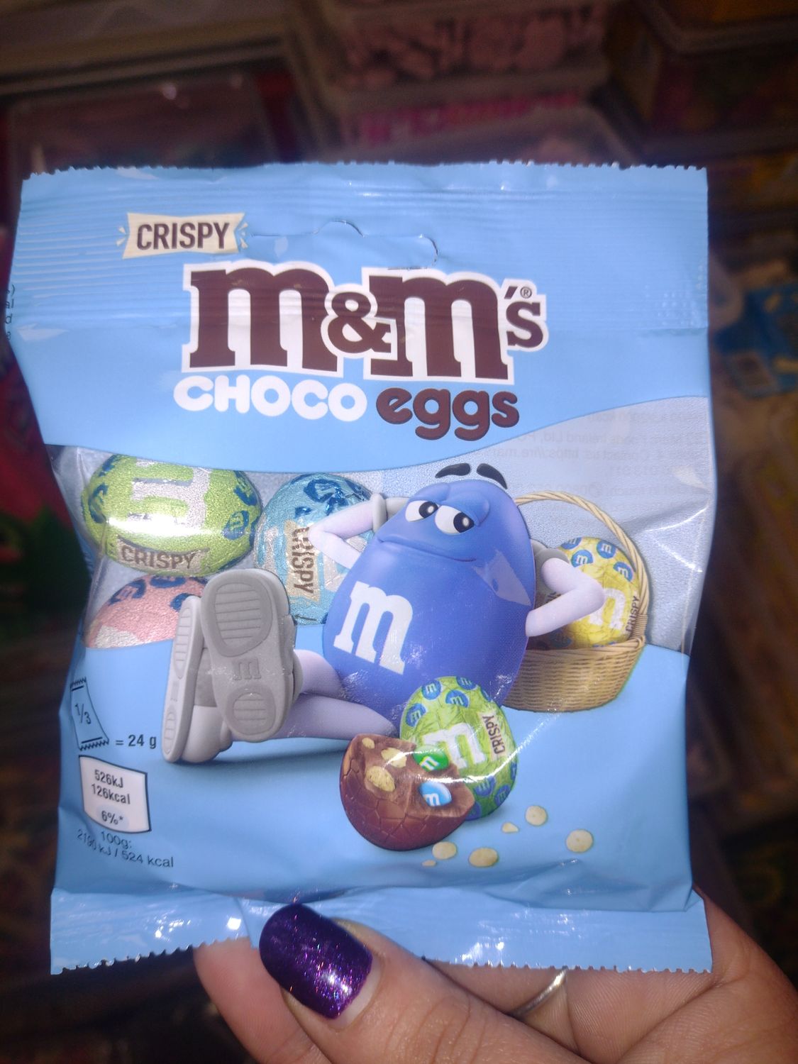 M&amp;M's choco eggs