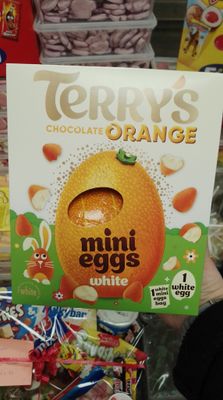 Terry's chocolate orange white mini eggs 200g