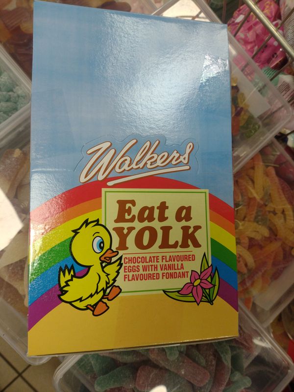 Walkers Eat a Yolk