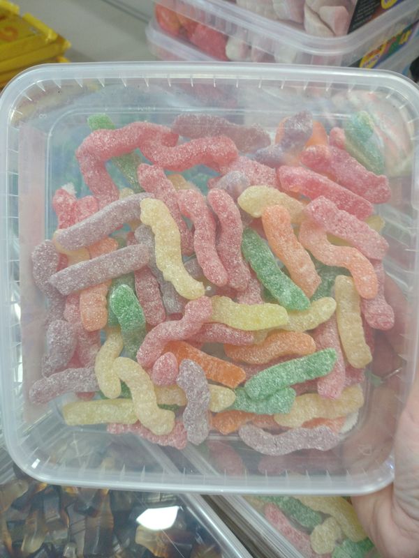 Funnykids fizzy worms