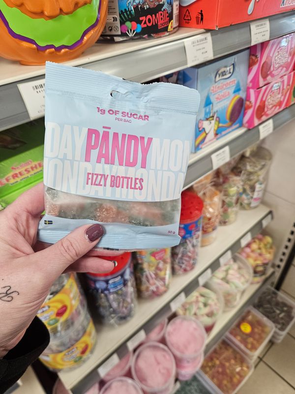 PANDY fizzy bottles