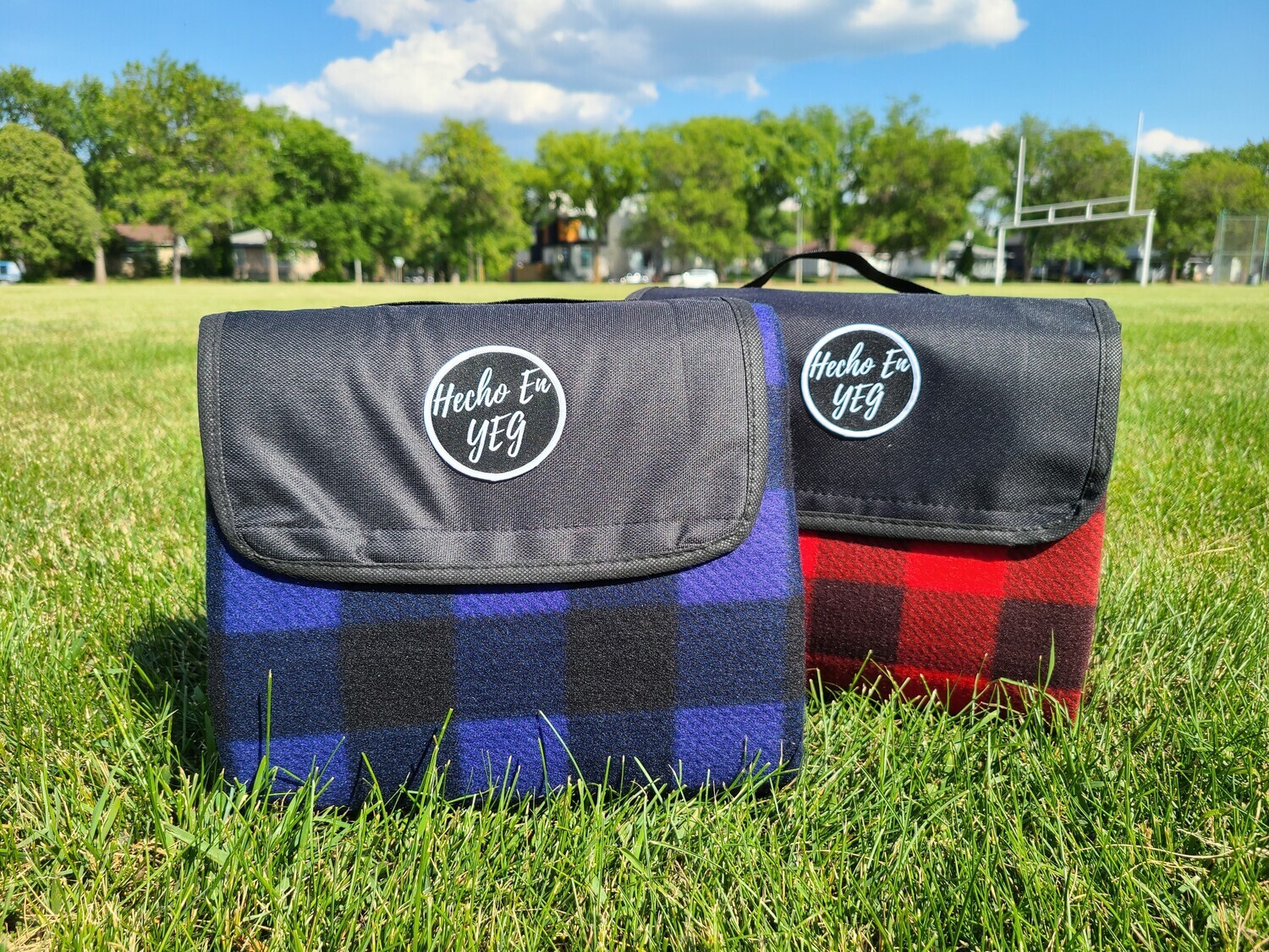 Hecho En YEG Picnic Blanket (Woven Patch)