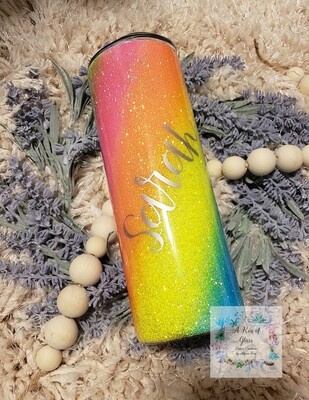 Rainbow tumbler 