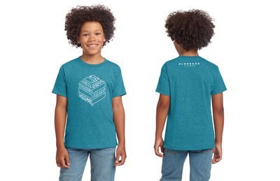 Gildan Youth Softstyle® T-Shirt 64000B - Heather Galapagos Blue