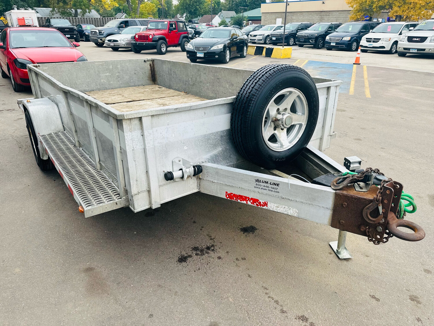 2012 ALUMINUM CARGO TRAILER