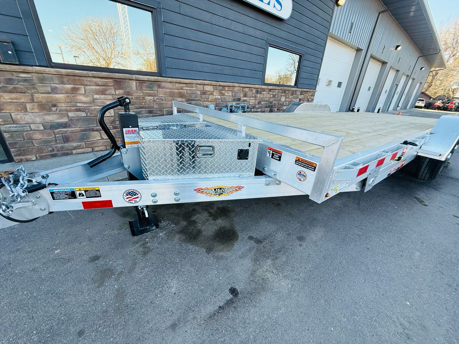 2025 H &amp; H SPEED LOADER TRAILER