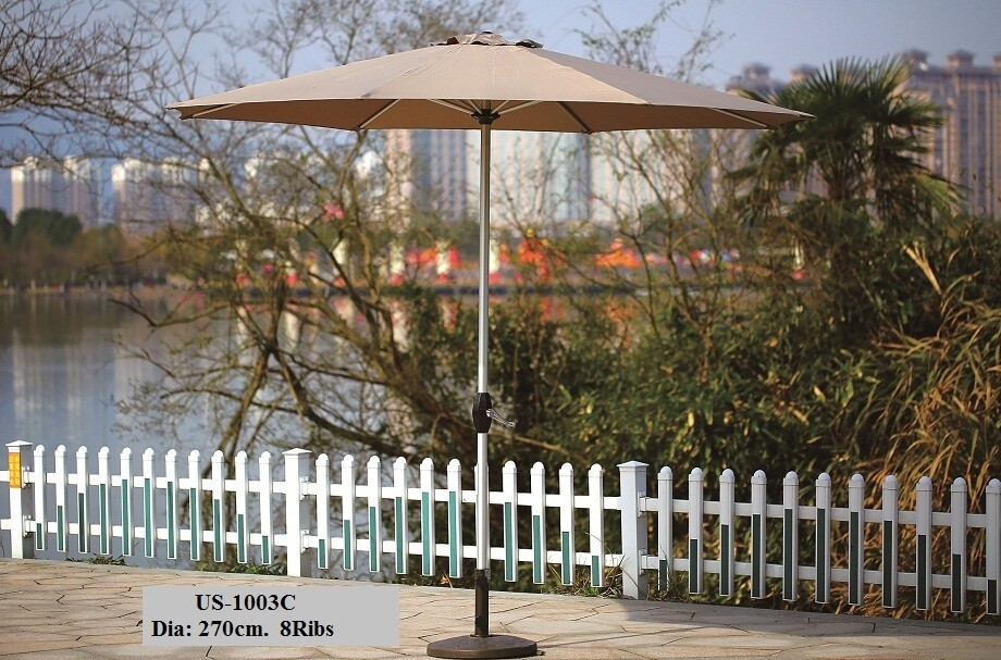 Centre Pole Garden Umbrella Include Base