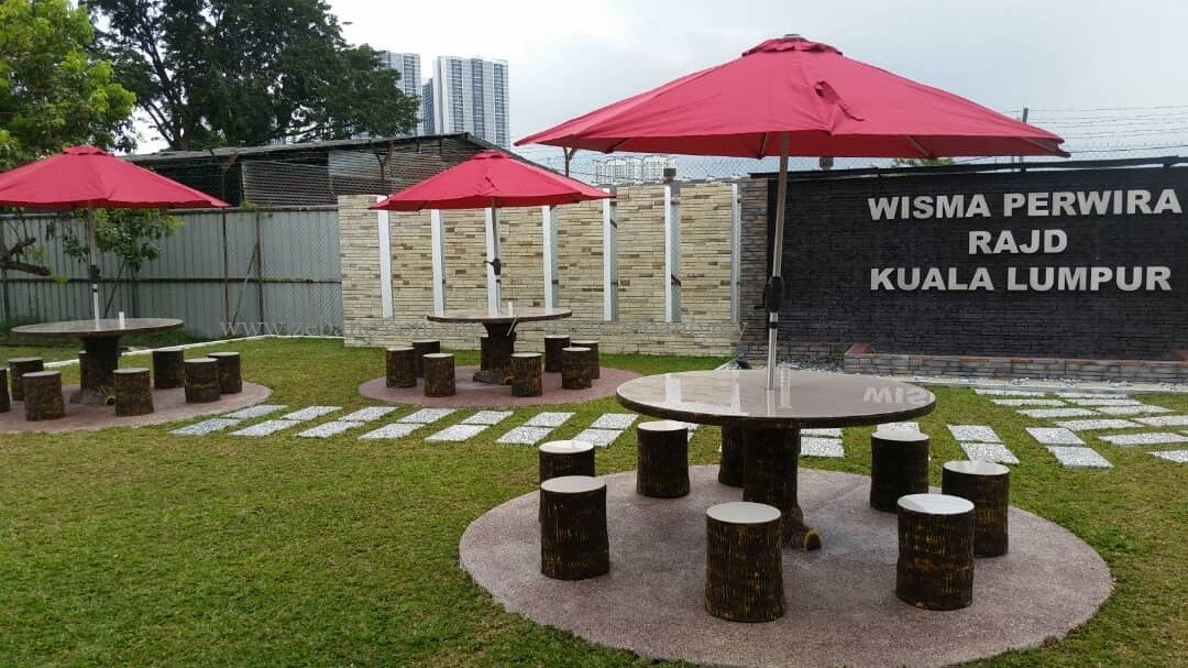 Center Pole Garden Umbrella Include Base