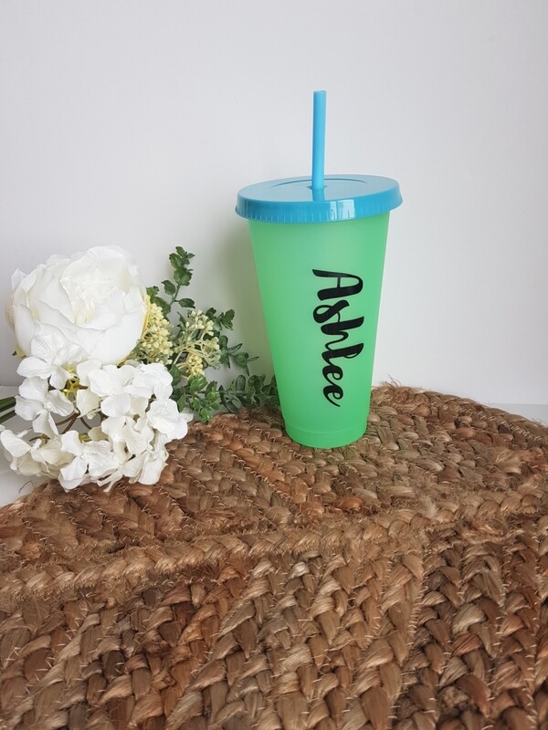 Cold-Activated Colour-Changing Tumbler