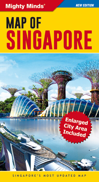 SINGAPORE MAP - Folded