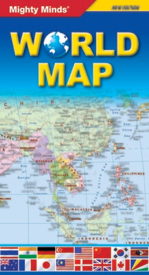 WORLD MAP - Folded
