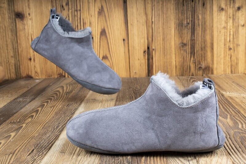 Mens Elf Grey Slippers