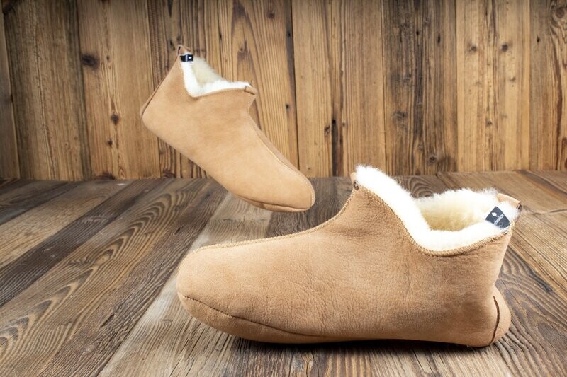 Mens Elf Beige Slippers