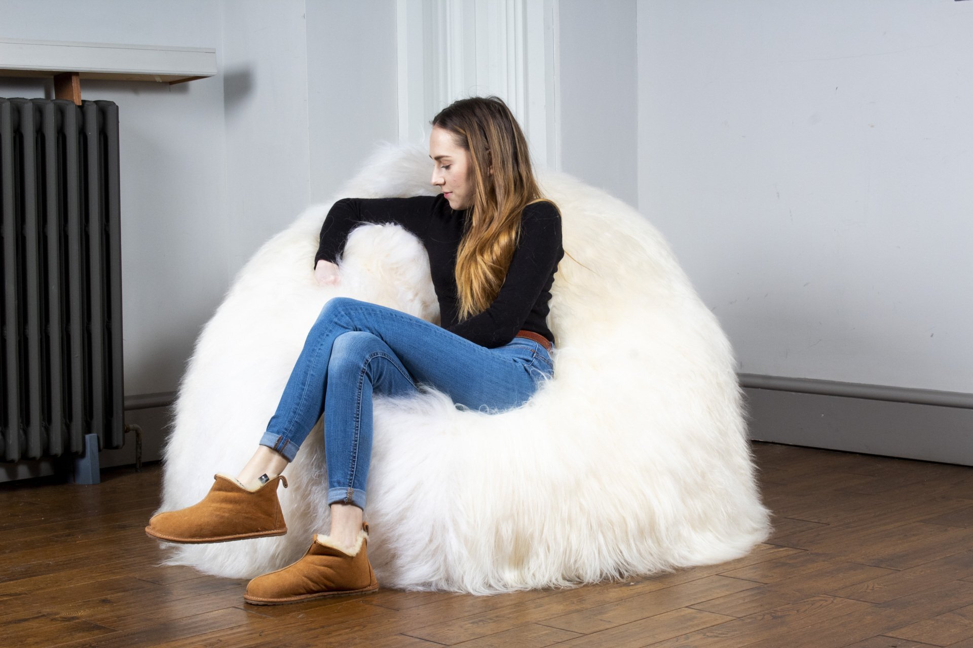 Icelandic White Beanbag ‘Extra Large’