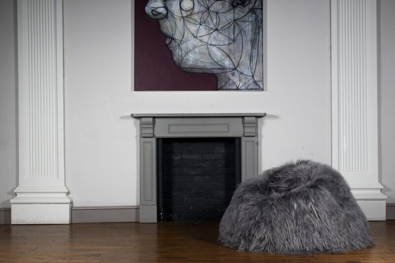 Icelandic Grey BeanBag ‘Large’