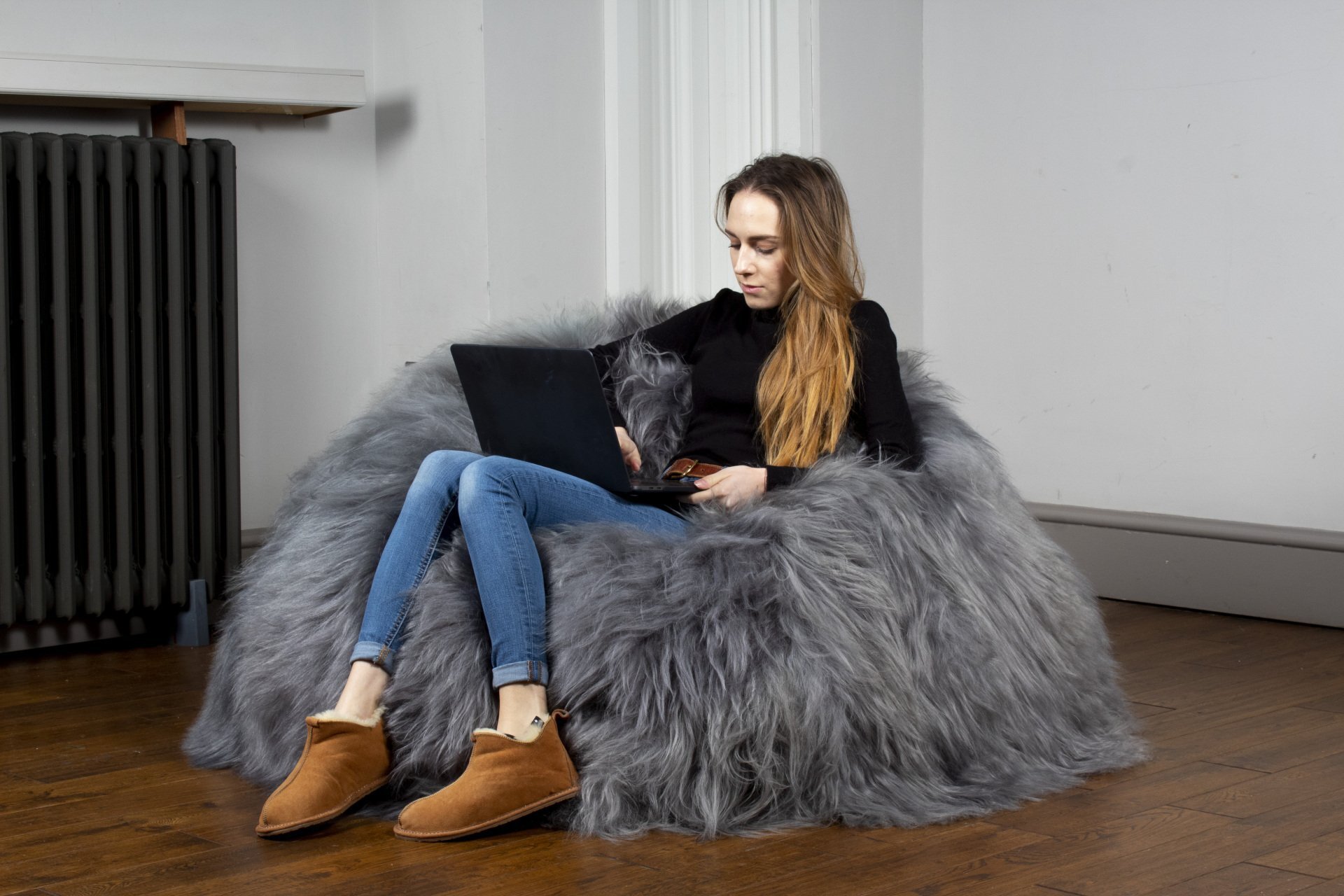 Icelandic Grey BeanBag ‘Large’