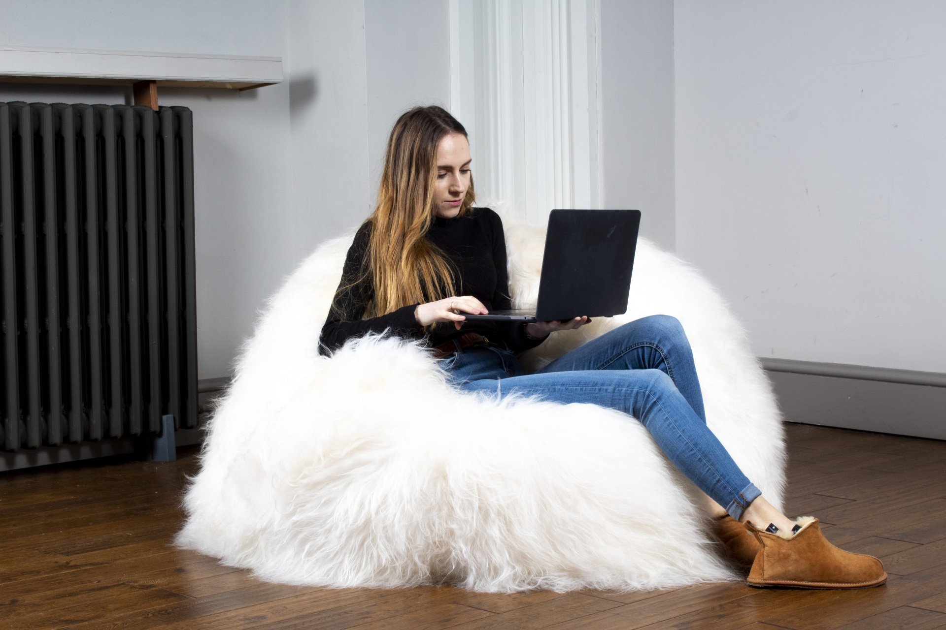 Icelandic White BeanBag ‘Large’