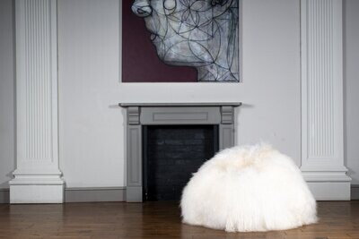Icelandic White BeanBag ‘Large’