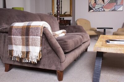 Brown&White 100% SheepWool Blanket Brown&White 100% SheepWool Blanket