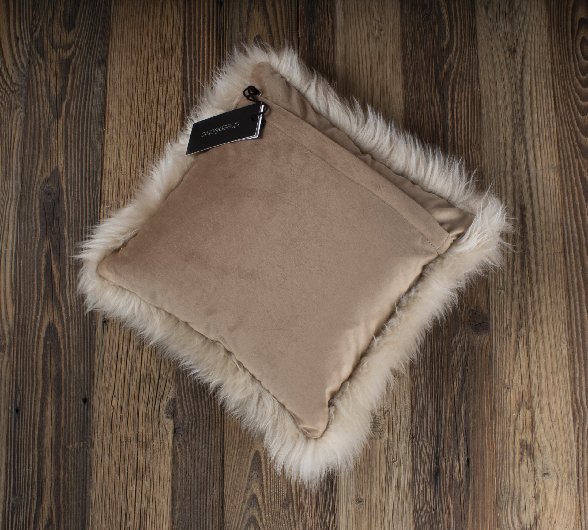 British Cushion ‘cappuccino’