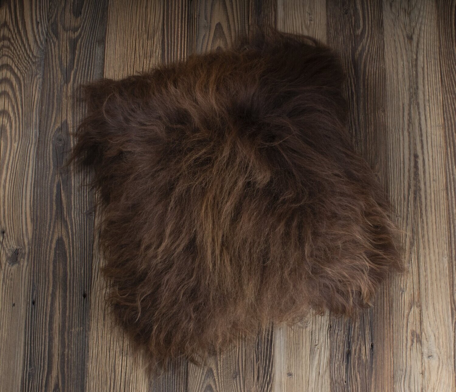 Icelandic Cushion ‘natural brown’