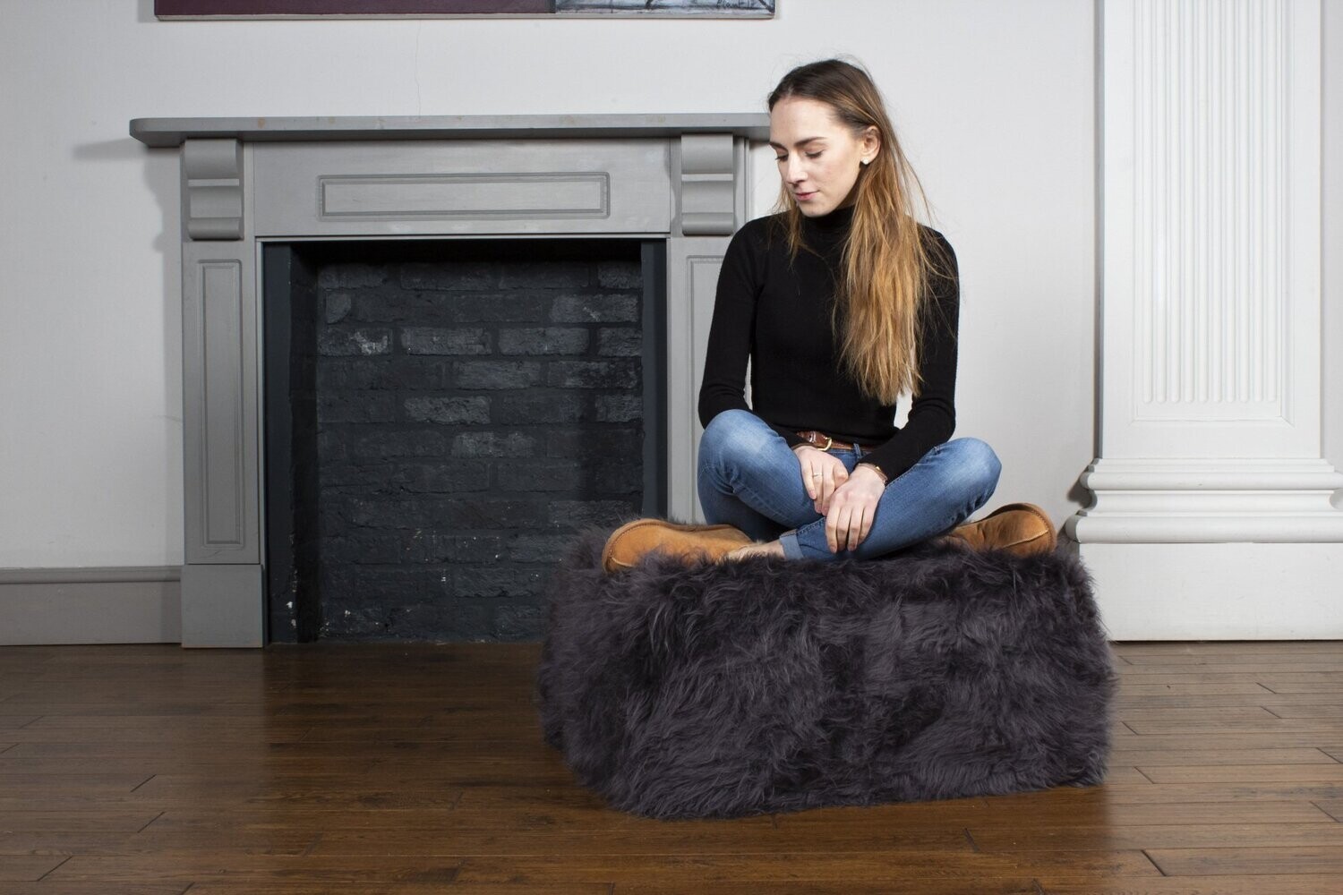 British Sheepskin Cube