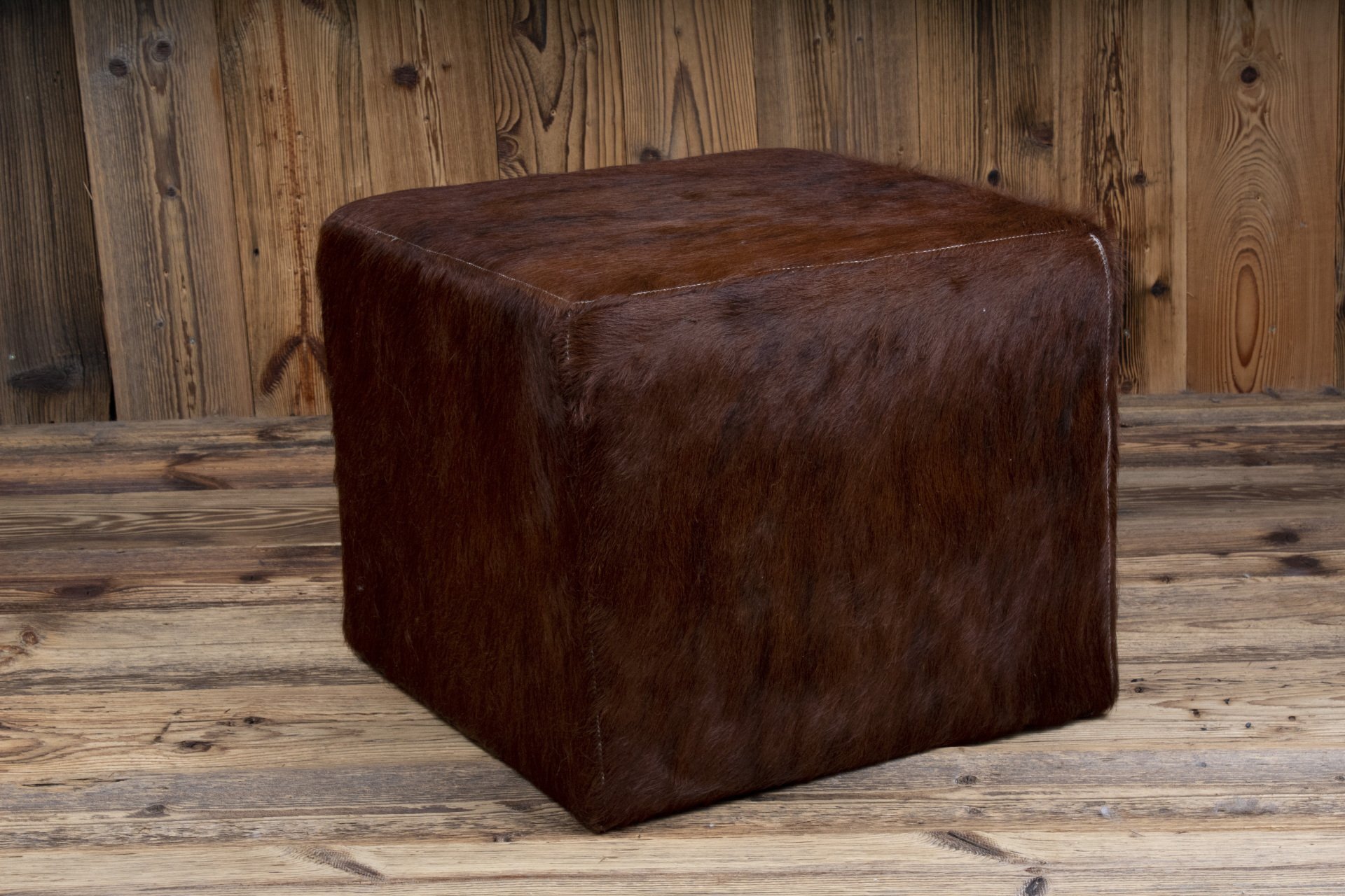 CowHide Cube 'brown'