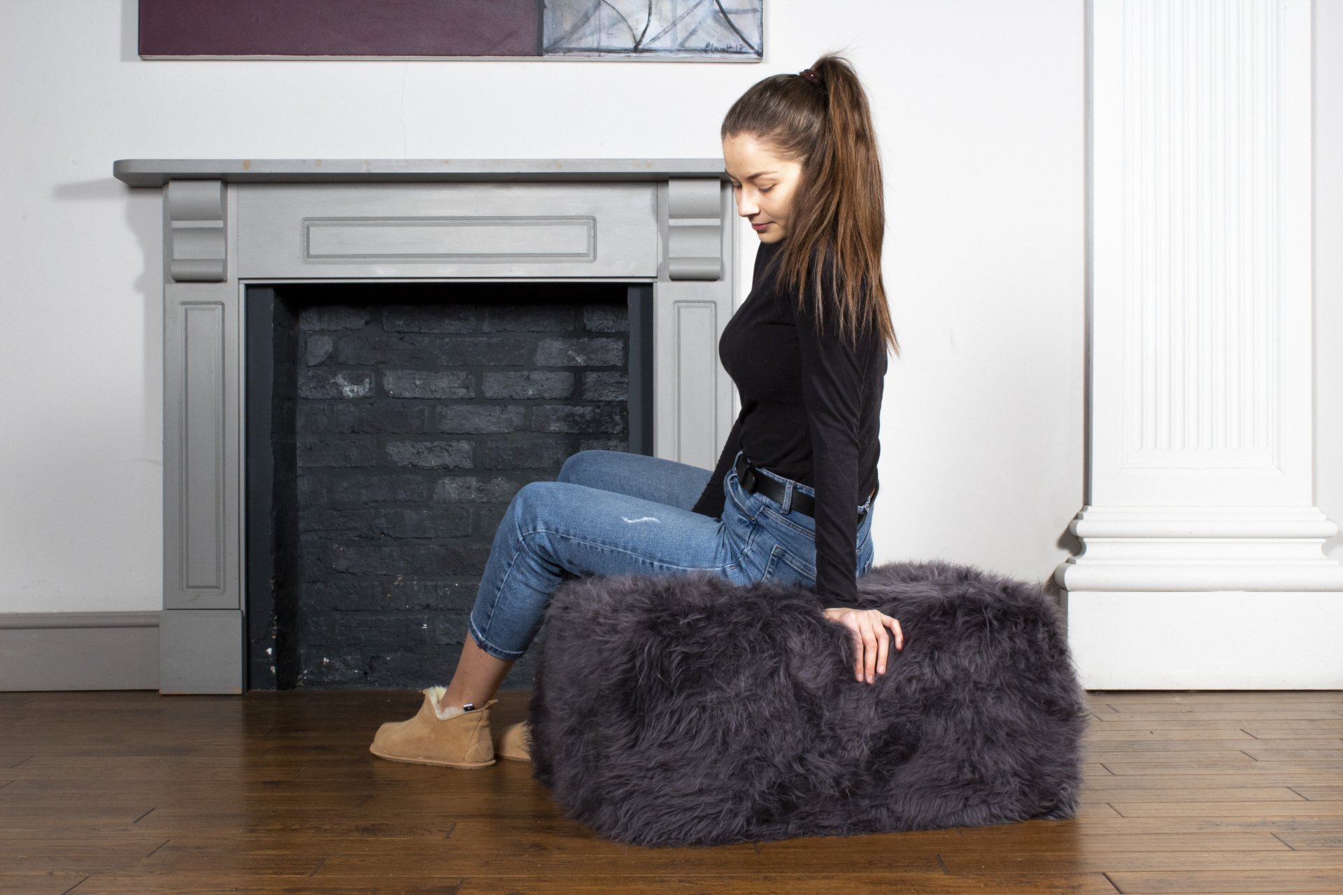 British Sheepskin Cube