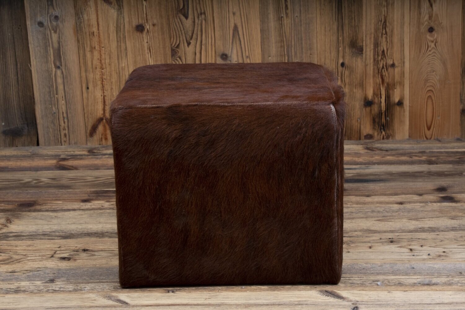 CowHide Cube 'brown'