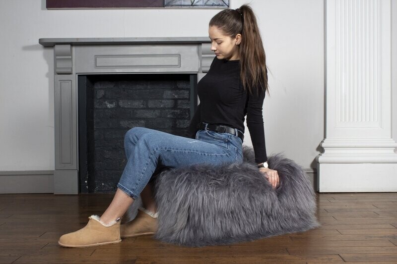 Icelandic Sheepskin Cube