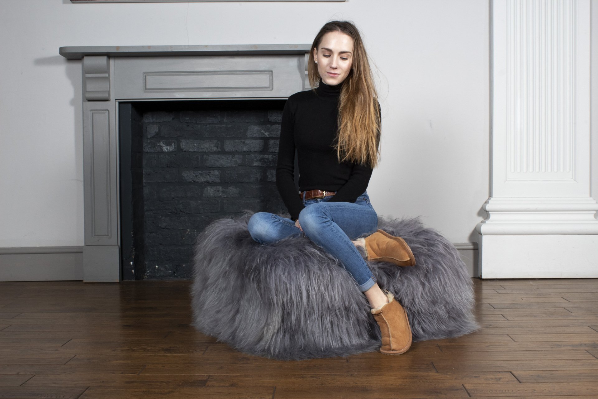 Icelandic Sheepskin Cube