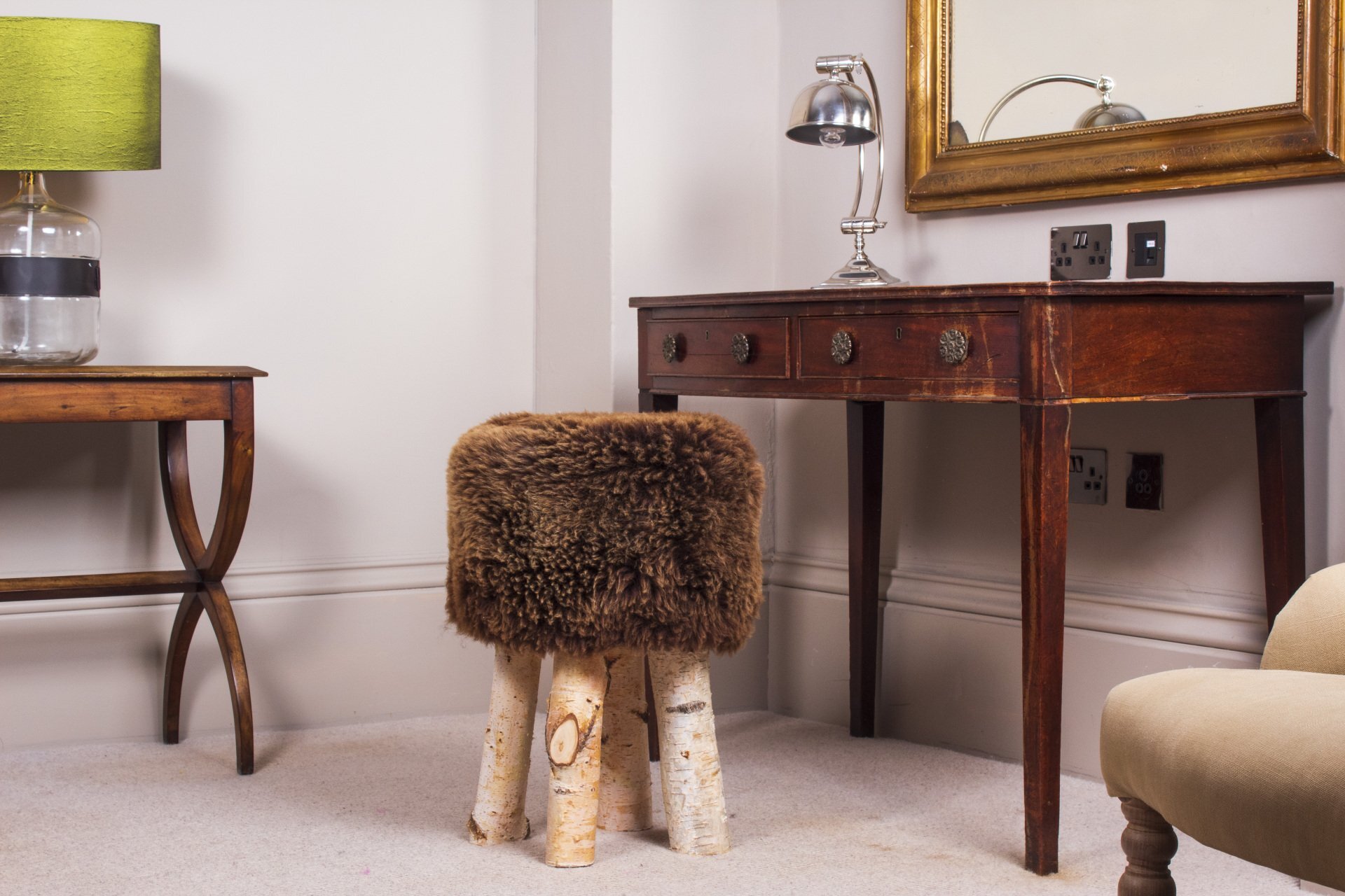 Rare British Sheepskin 'brown'